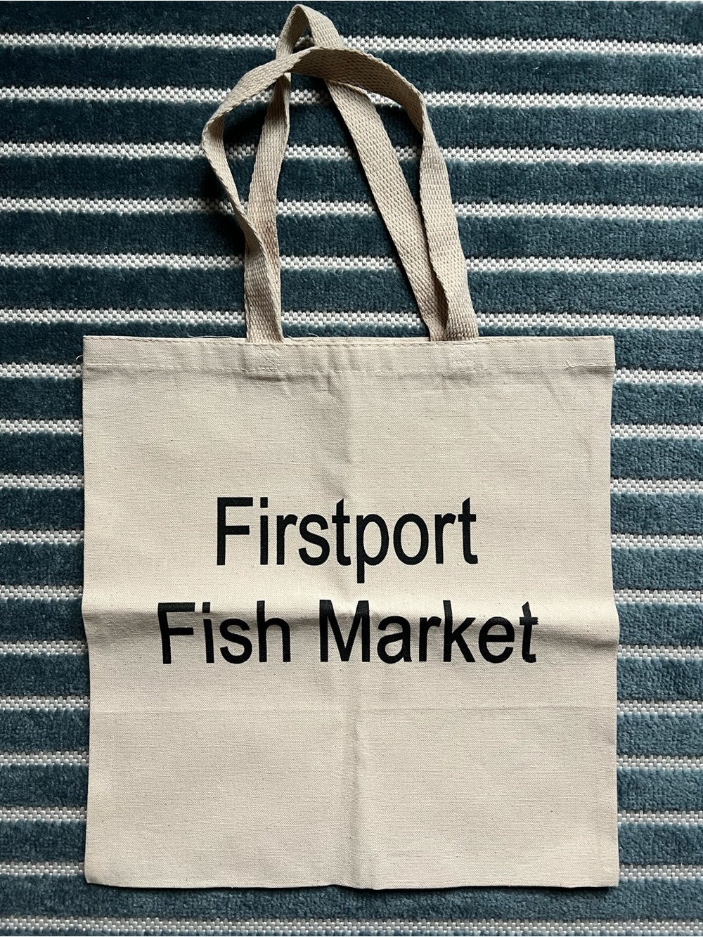Firstport Fish Market Canvas Tote Bag